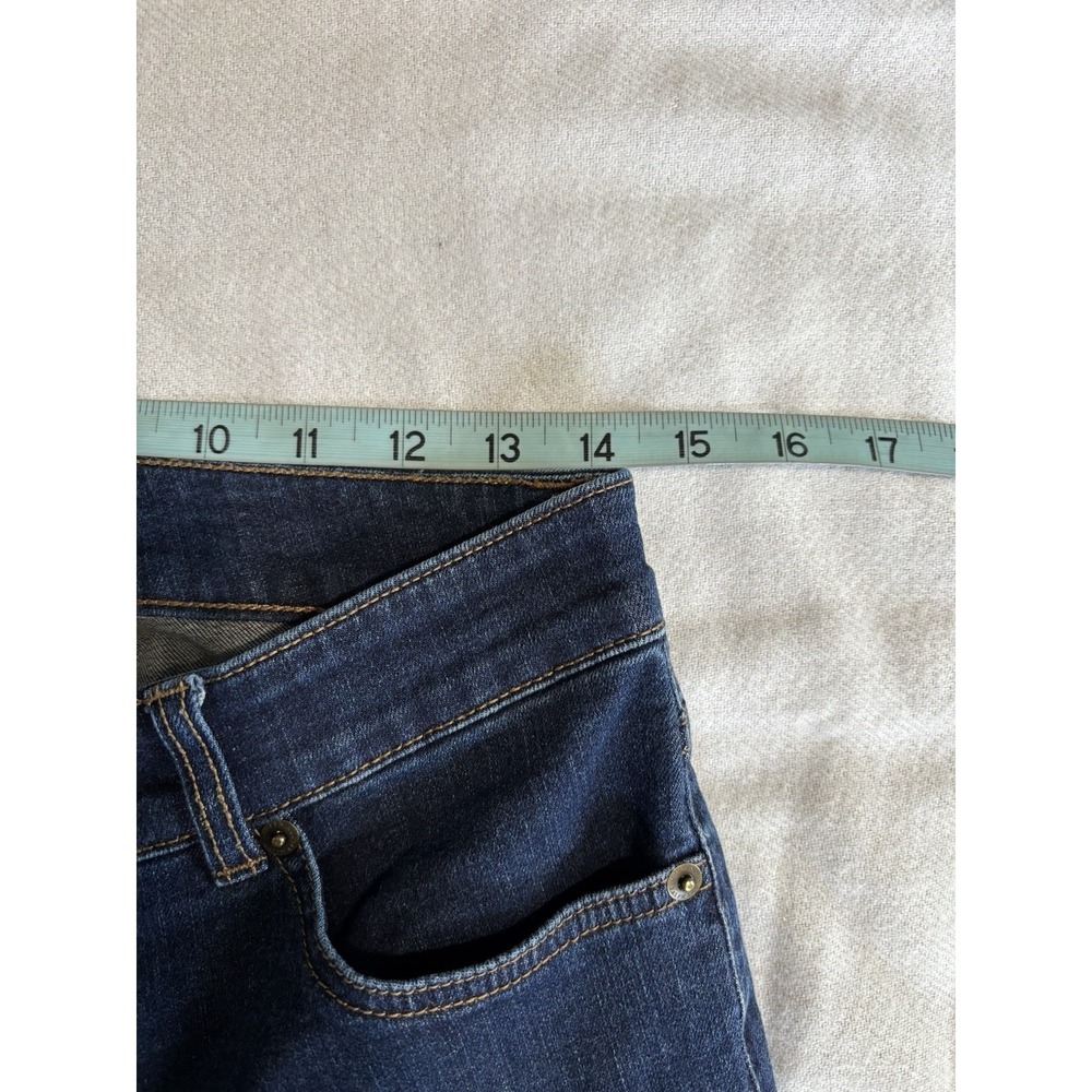 Lauren Ralph Lauren Size 6 Dark Wash‎ Denim Jeans Premier Straight Low Rise EUC - Picture 5 of 8